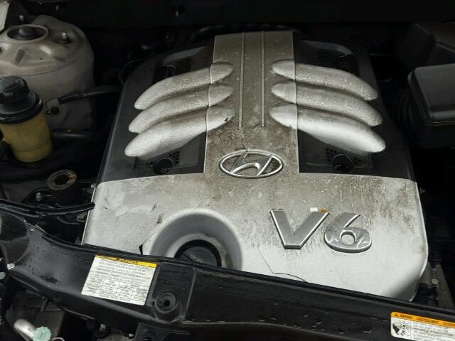 5NMSH73EX7H043224 - 2007 HYUNDAI SANTA FE S SILVER photo 7