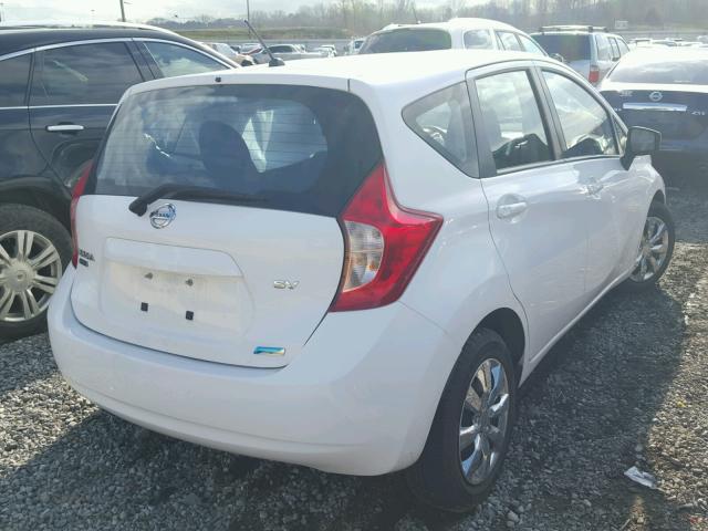 3N1CE2CP8FL422339 - 2015 NISSAN VERSA NOTE WHITE photo 4