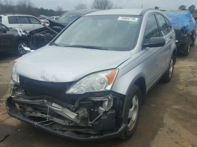 5J6RE3H33AL005888 - 2010 HONDA CR-V LX SILVER photo 2