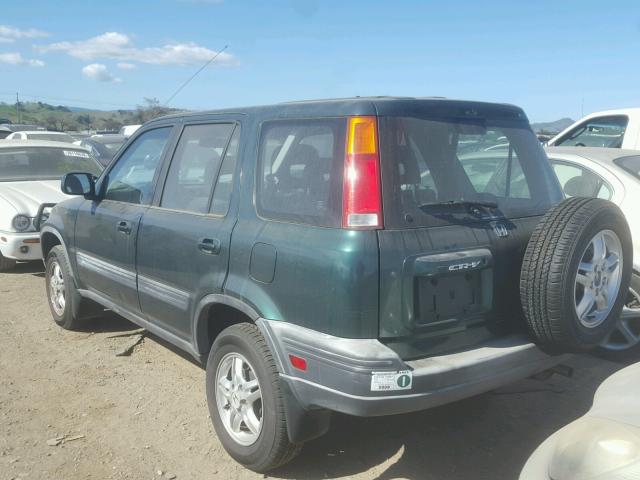 JHLRD18681C035611 - 2001 HONDA CR-V EX GREEN photo 3