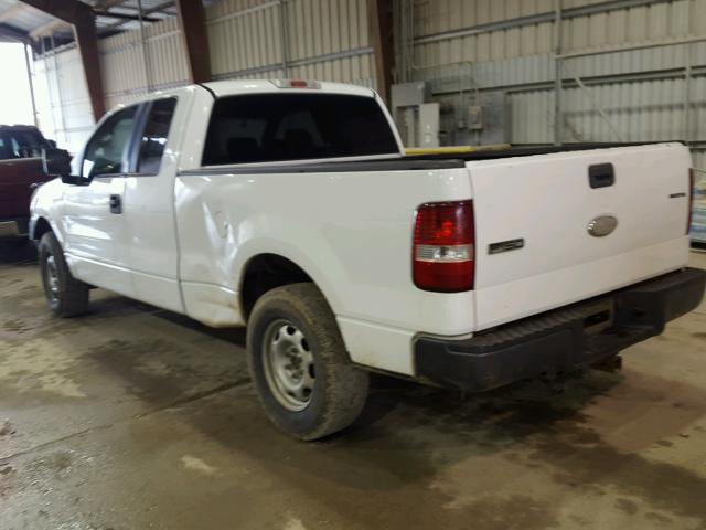 1FTRX12W07FB82607 - 2007 FORD F150 WHITE photo 3