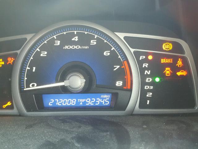 2HGFG12816H576698 - 2006 HONDA CIVIC EX ლურჯი ფოტო 8