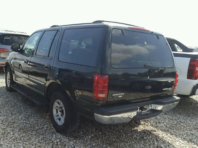 1FMRU15W02LA36413 - 2002 FORD EXPEDITION BLACK photo 3