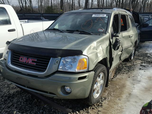 1GKET12S746185320 - 2004 GMC ENVOY XUV GREEN photo 2