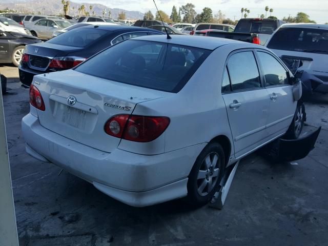 1NXBR30E26Z667449 - 2006 TOYOTA COROLLA CE WHITE photo 4