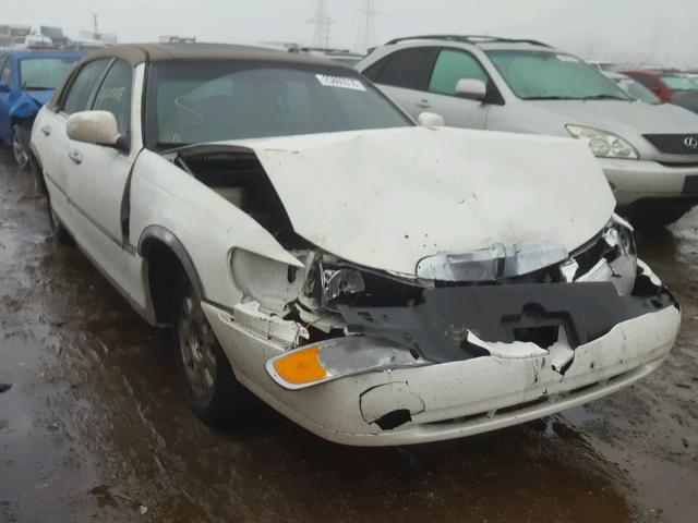 1LNHM83W61Y710007 - 2001 LINCOLN TOWN CAR C WHITE photo 1