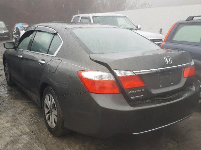 1HGCR2F30FA102399 - 2015 HONDA ACCORD LX GRAY photo 3