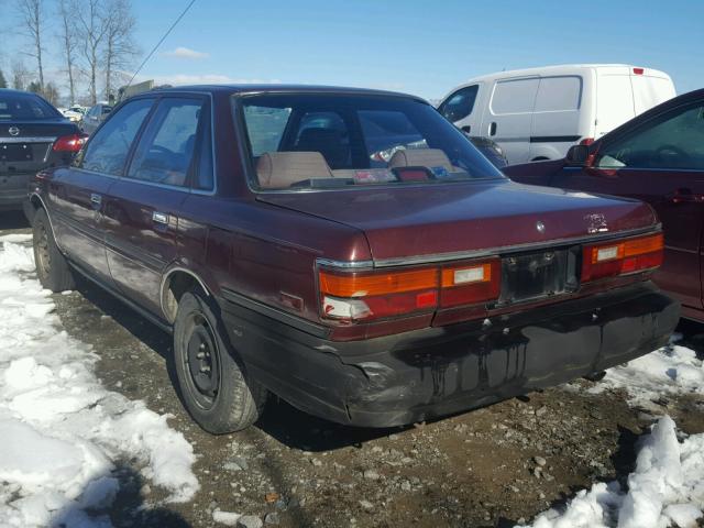 JT2SV24E2L3411794 - 1990 TOYOTA CAMRY MAROON photo 3