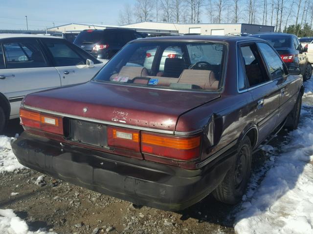 JT2SV24E2L3411794 - 1990 TOYOTA CAMRY MAROON photo 4