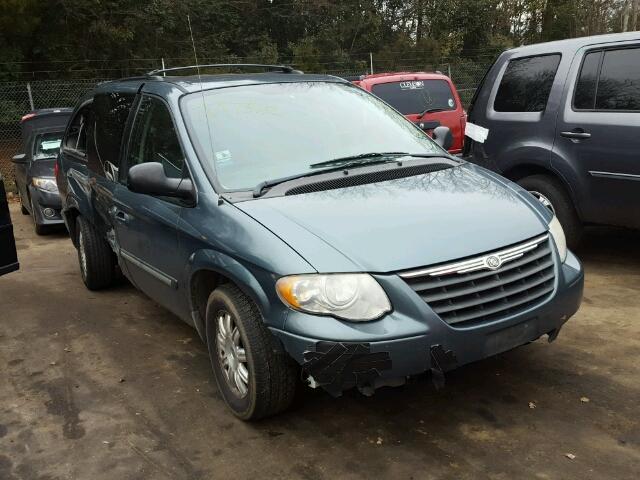 2A4GP54L36R841721 - 2006 CHRYSLER TOWN & COU GREEN photo 1
