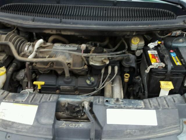 2A4GP54L36R841721 - 2006 CHRYSLER TOWN & COU GREEN photo 7