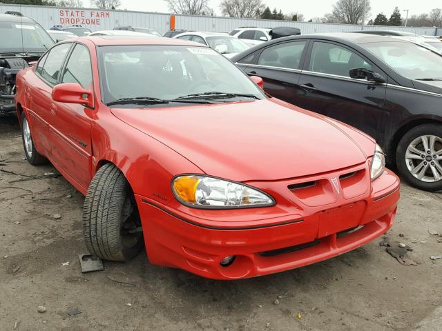 1G2NW52E3XM822339 - 1999 PONTIAC GRAND AM G RED photo 1