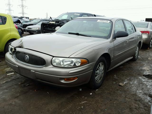 1G4HP54K12U297875 - 2002 BUICK LESABRE CU BEIGE photo 2