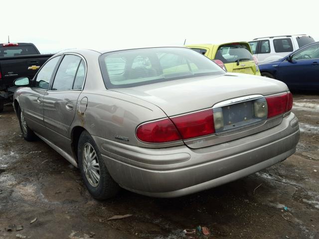 1G4HP54K12U297875 - 2002 BUICK LESABRE CU BEIGE photo 3