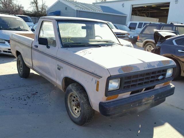 1FTBR10A4HUD35019 - 1987 FORD RANGER CREAM photo 1