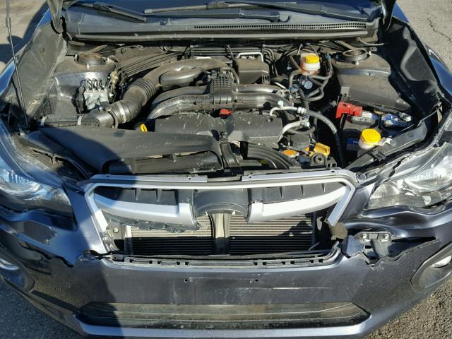 JF1GPAS63E8275555 - 2014 SUBARU IMPREZA SP CHARCOAL photo 7