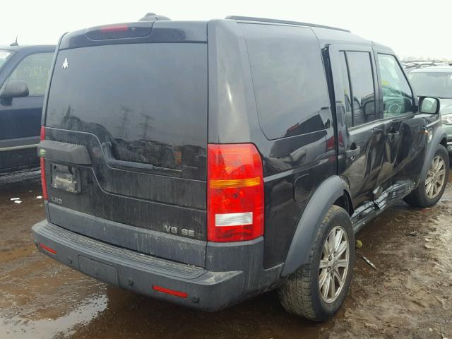 SALAE25488A445520 - 2008 LAND ROVER LR3 SE BLACK photo 4