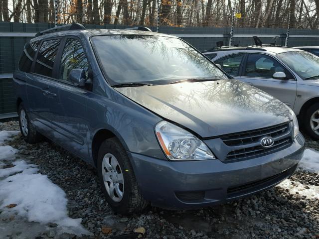 KNDMB233486238889 - 2008 KIA SEDONA EX BLUE photo 1