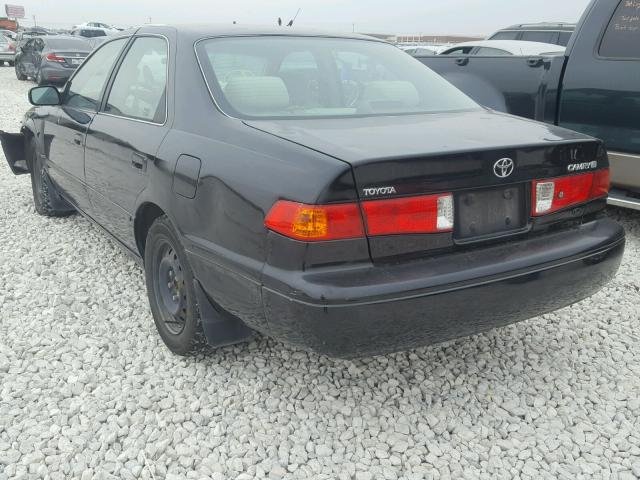 JT2BG22K1Y0439159 - 2000 TOYOTA CAMRY CE BLACK photo 3