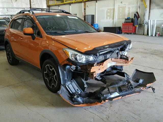 JF2GPACC6D2847333 - 2013 SUBARU XV CROSSTR ORANGE photo 1