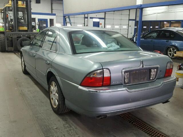 1LNHM86S63Y659877 - 2003 LINCOLN LS 绿色 照片 3