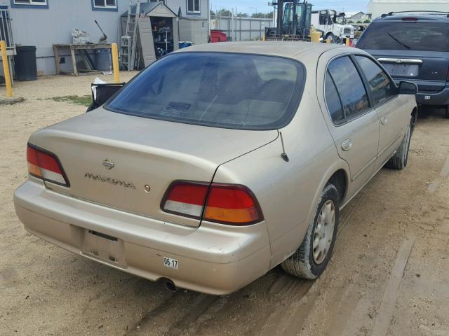 JN1CA21D0WT527747 - 1998 NISSAN MAXIMA GLE GOLD photo 4