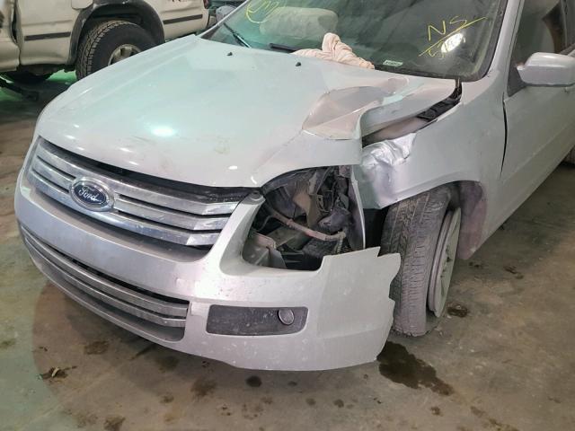 3FAFP07Z26R165783 - 2006 FORD FUSION SE SILVER photo 9