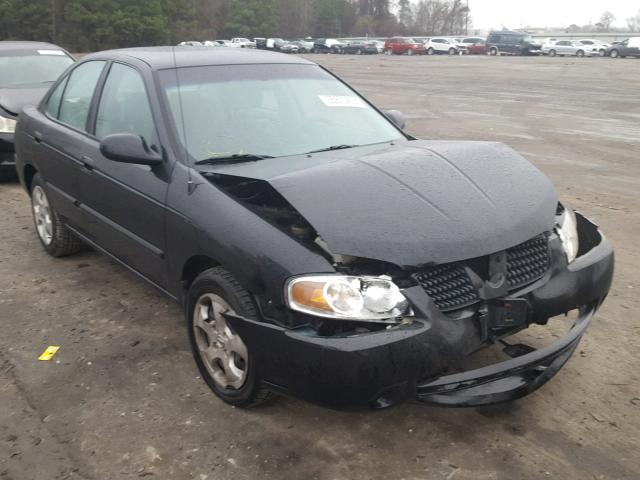 3N1CB51D76L600549 - 2006 NISSAN SENTRA 1.8 BLACK photo 1