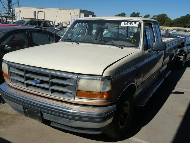 1FTEX15H3SKA04010 - 1995 FORD F150 GOLD photo 2