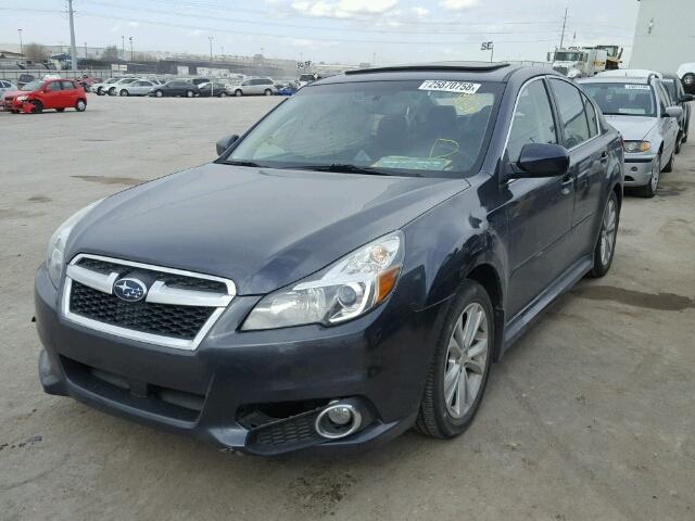 4S3BMDP66D2018592 - 2013 SUBARU LEGACY 3.6 GRAY photo 2