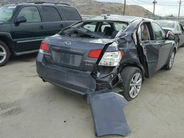 4S3BMDP66D2018592 - 2013 SUBARU LEGACY 3.6 GRAY photo 4