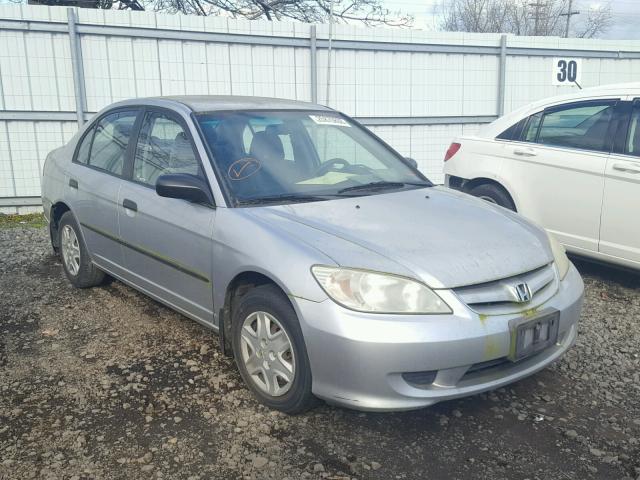 2HGES16444H562339 - 2004 HONDA CIVIC DX SILVER photo 1