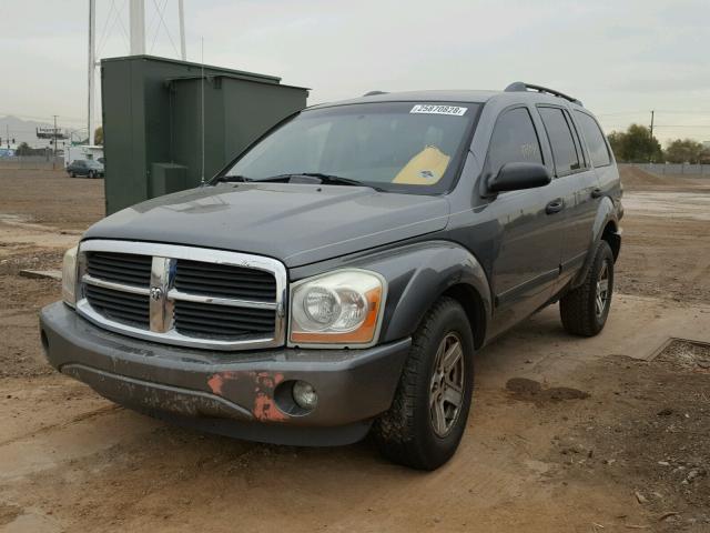 1D4HD48N86F105957 - 2006 DODGE DURANGO SL CHARCOAL photo 2