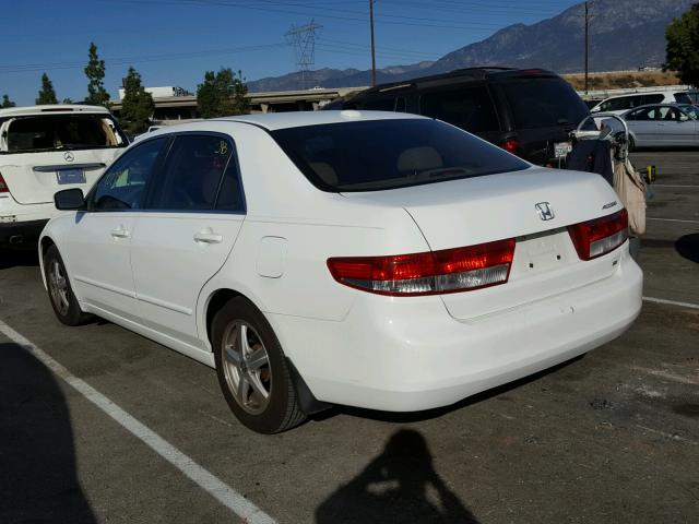 JHMCM56844C039186 - 2004 HONDA ACCORD EX WHITE photo 3