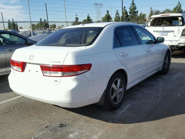 JHMCM56844C039186 - 2004 HONDA ACCORD EX WHITE photo 4