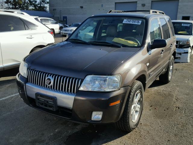 4M2CU98H36KJ09057 - 2006 MERCURY MARINER HE BROWN photo 2