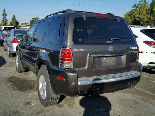 4M2CU98H36KJ09057 - 2006 MERCURY MARINER HE BROWN photo 3