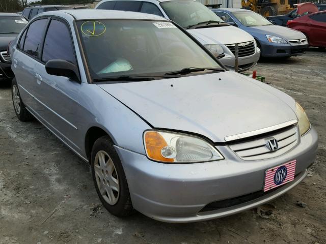 2HGES16503H550535 - 2003 HONDA CIVIC LX SILVER photo 1