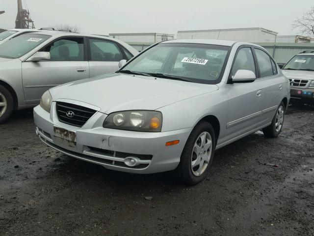 KMHDN46D94U715647 - 2004 HYUNDAI ELANTRA GL SILVER photo 2