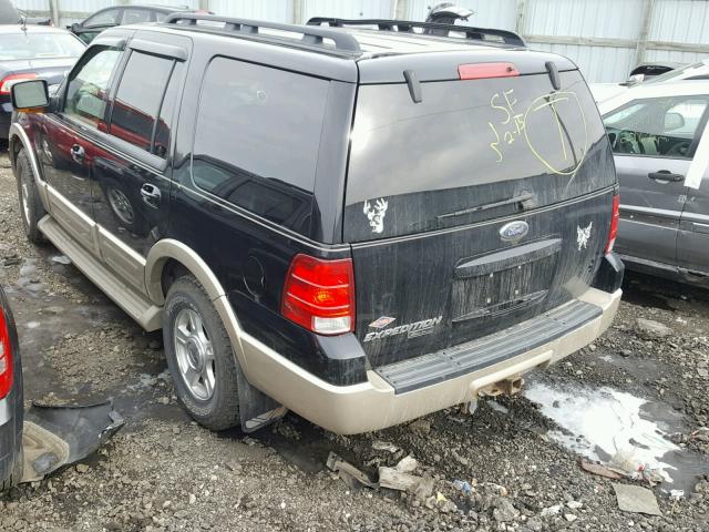 1FMFU18566LA50747 - 2006 FORD EXPEDITION BLACK photo 3