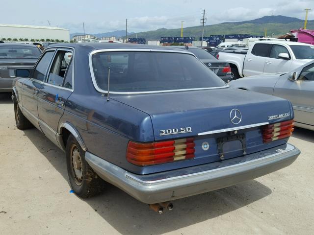 WDBCB20C9FA146153 - 1985 MERCEDES-BENZ 300 SD BLUE photo 3