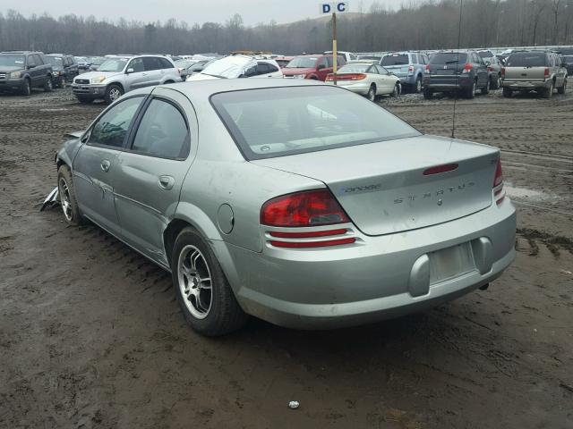 1B3AL46T56N229064 - 2006 DODGE STRATUS SX GREEN photo 3