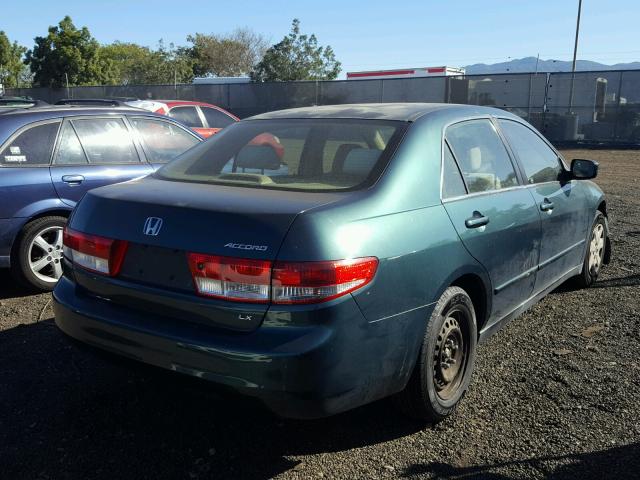 JHMCM56323C062792 - 2003 HONDA ACCORD LX GREEN photo 4