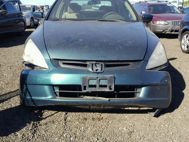 JHMCM56323C062792 - 2003 HONDA ACCORD LX GREEN photo 9