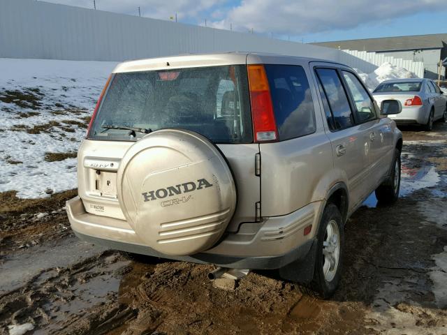 JHLRD18771S017468 - 2001 HONDA CR-V SE GOLD photo 4