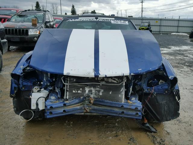 1ZVFT84N465174569 - 2006 FORD MUSTANG BLUE photo 7