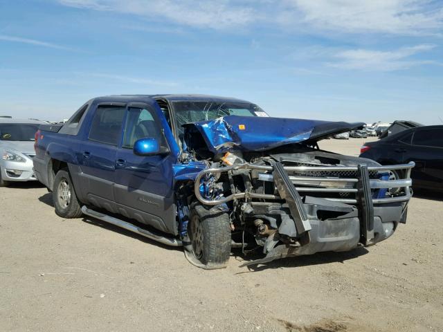 3GNEC13T53G237731 - 2003 CHEVROLET AVALANCHE BLUE photo 1