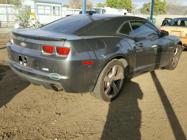 2G1FT1EW2A9193000 - 2010 CHEVROLET CAMARO SS GRAY photo 4