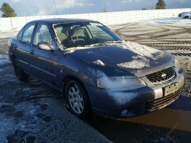 3N1CB51D2YL351659 - 2000 NISSAN SENTRA BAS BLUE photo 1