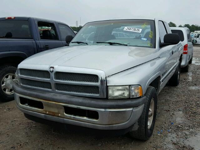 1B7HC13Y31J552797 - 2001 DODGE RAM 1500 SILVER photo 2